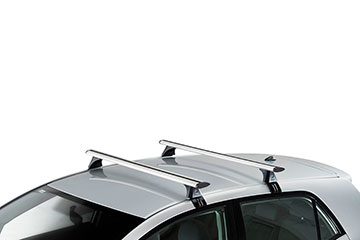 Barras de techo aerodinámicas en aluminio CRUZ Airo-T para coche